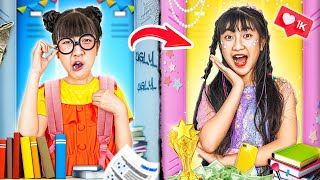 Unpopular Student Vs Popular Student - Funny Stories About Baby Doll Family