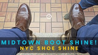 Nyc Midtown Boot Shine Nyc Shoe Shine