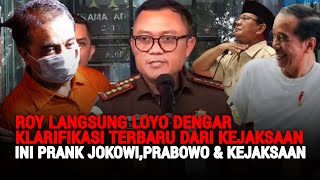 ROY LANGSUNG LOYO DENGAR KLARIFIKASI TERBARU KEJAKSAAN🤣 ROY SURYO & TIFA SEGERA DI JEMPUT SIDANG