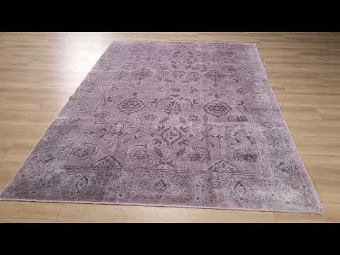 Heritage Serisi Tezgah Dokuma Vintage Desenli Gri Halı inceleme videosu kapak görseli