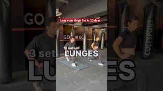 Lose Thigh Fat in 10 Days!🔥 5 Best Home Exercises with Your Partner
