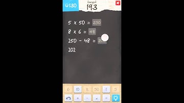 6 Numbers by Brainbow - Level 51 Walkthrough Answers