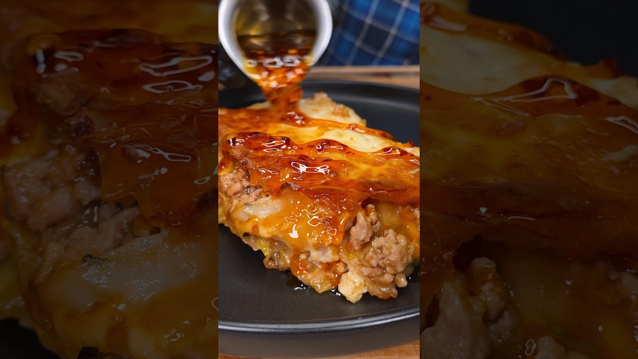 Cheese And Dumplings Collide Into Loaded Lava Layers!🥟 