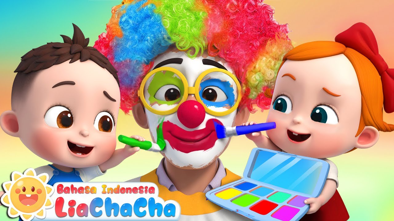 Ayo Buat Ayah Jadi Cantik | Wajah Ayah Berwarna-warni🖌️😆 | Lagu Lucu | LiaChaCha Bahasa Indonesia