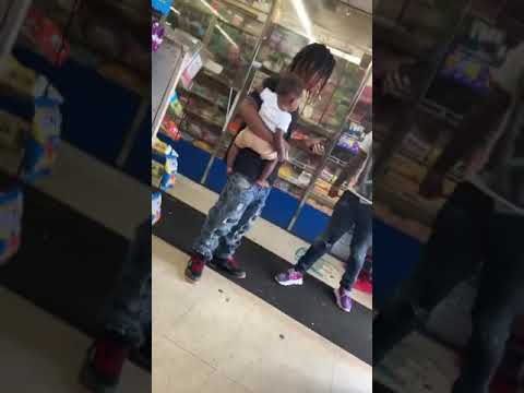 Rapper King Tudy - Fights Opps At The Local Hood Conner Store