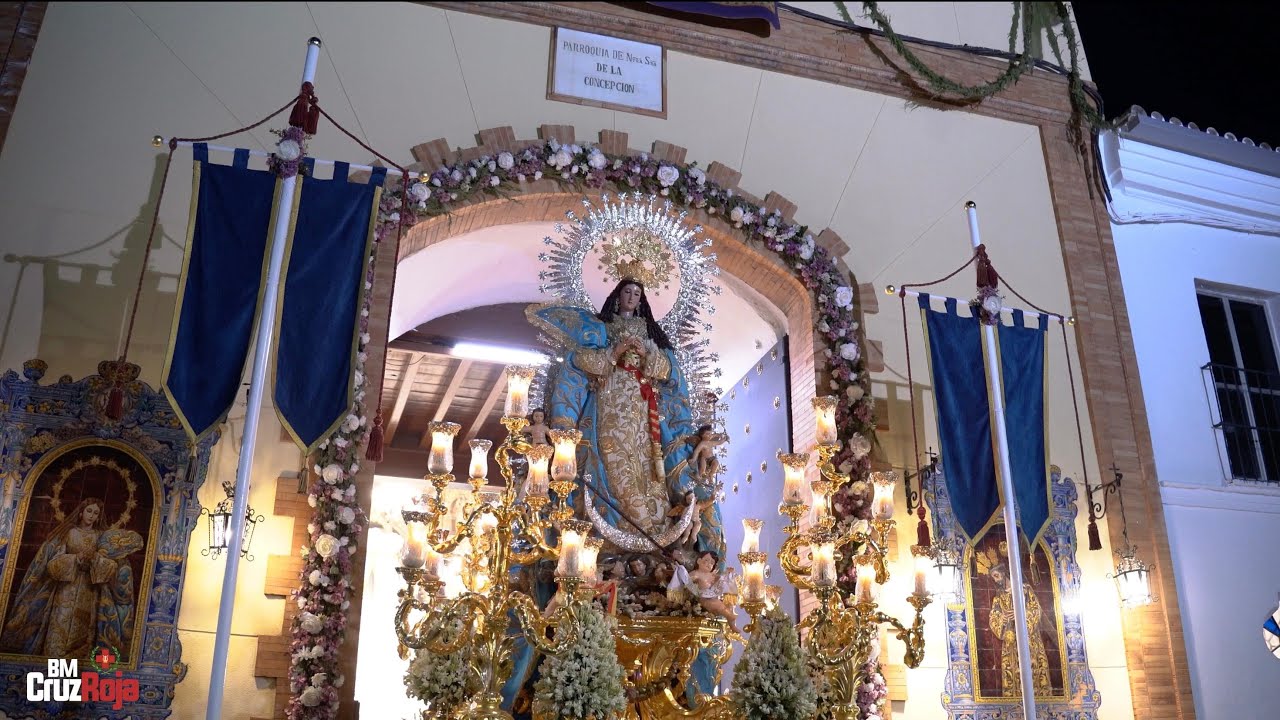 [4K] ENTRADA de la INMACULADA CONCEPCIÓN | Extraordinaria de la Calle Real