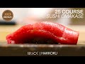 Super Fun Sushi Omakase with 25 Courses in Tokyo! | はっこく • Hakkoku