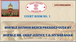 August 18, 2023 - Court Room No. 1 - Live Streaming of the Court proceedings.