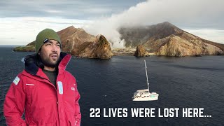 SAILING RIGHT UP TO AN ACTIVE VOLCANO IN NEW ZEALAND...  | (Episode 262)