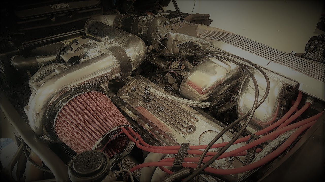 Rebuilding Corvette C4 Procharger P600B supercharger YouTube