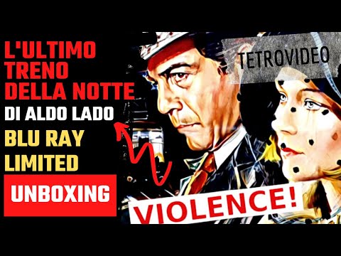 L'ultimo treno della notte (Night train murders) di  Aldo Lado - Blu Ray Tetrovideo - Unboxing Video