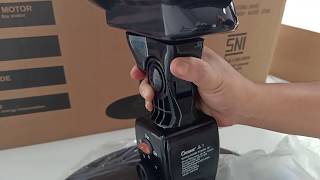 Unboxing dan pemasangan kipas Angin Cosmos / Cosmos Electric Stand Fan 18 - TIF