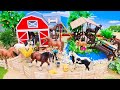 33 Minutes Satisfying with Unboxing Horse Barnyard Playset Toys Collection | Animal Sounds ASMR