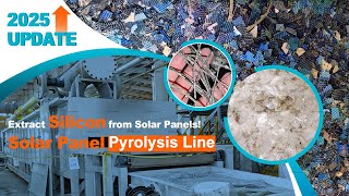 High-Efficiency Solar Panel Pyrolysis Line (2025)—99% Separation!