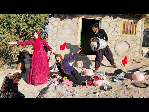 "Storm at Zolfa's Farm": Can Ramin and Setayesh take the house from Zolfa?🤔