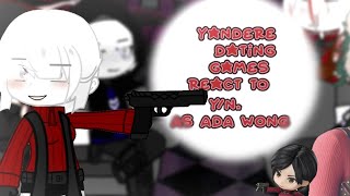Yandere dating games react to Y/N as (#adawong ) #yandere