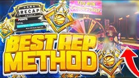 *NEW* BEST REP METHOD IN NBA 2K20! HOW TO REP UP FAST IN NBA 2K20!  REP UP IN HOURS IN NBA2K20!!
