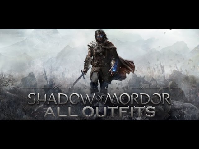 Shadow of Mordor All skins. Middle Earth outfits and character