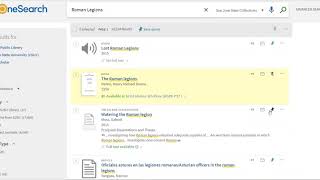 Saving Searched Records on OneSearch