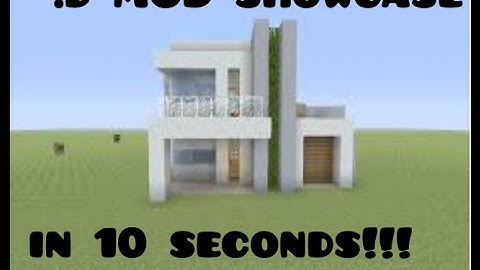 Minecraft mod showcase instant structures mod