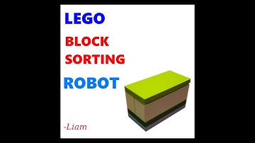Lego Mindstorms block sorting robot