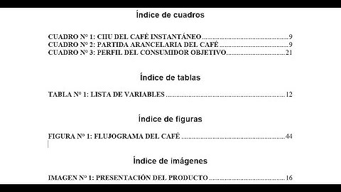 COMO CREAR UN INDICE DE TABLAS, FIGURAS Y CUADROS EN WORD 2025