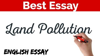 Land Pollution Short 10 Lines Speech In English || 10 Lines Speech On Land pollution