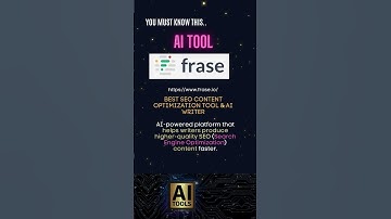 Frase - AI Tool for General Writing [Artificial Intelligence][General Writing]