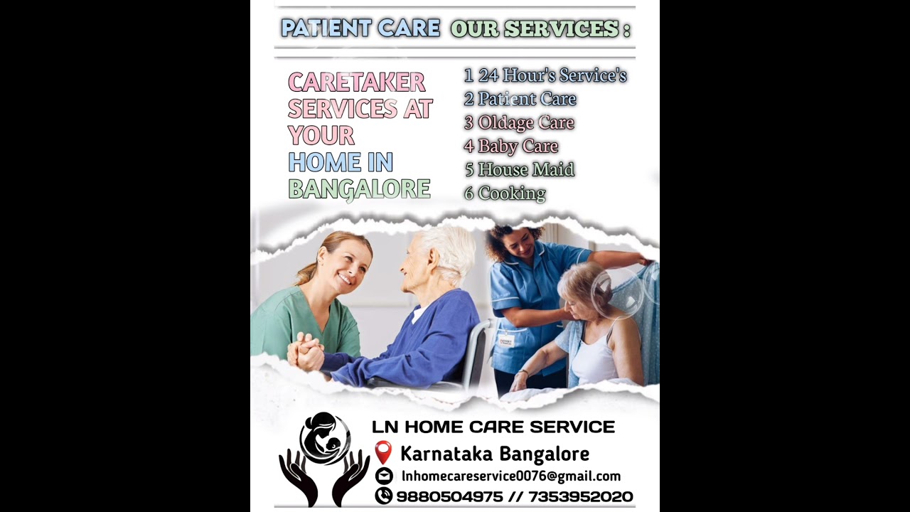 Patient care services in all over karnataka bangalore 