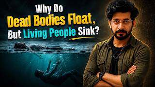 Why Do Dead Bodies Float but Living People Sink 😱💧 #youtubeshorts