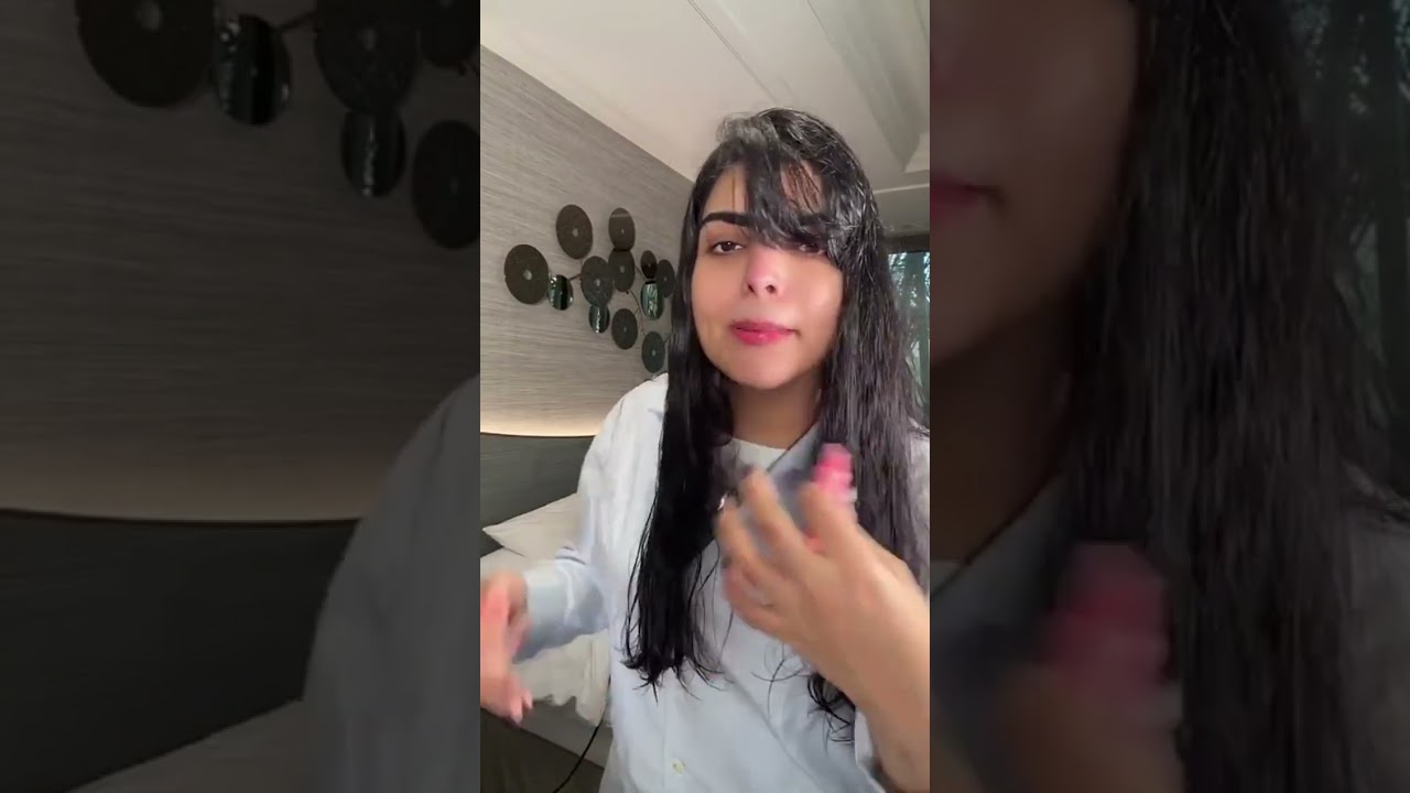 ساره الودعاني و نجلاء | فقرة العناية بالشعر 😍🤍🤍🤍🤍