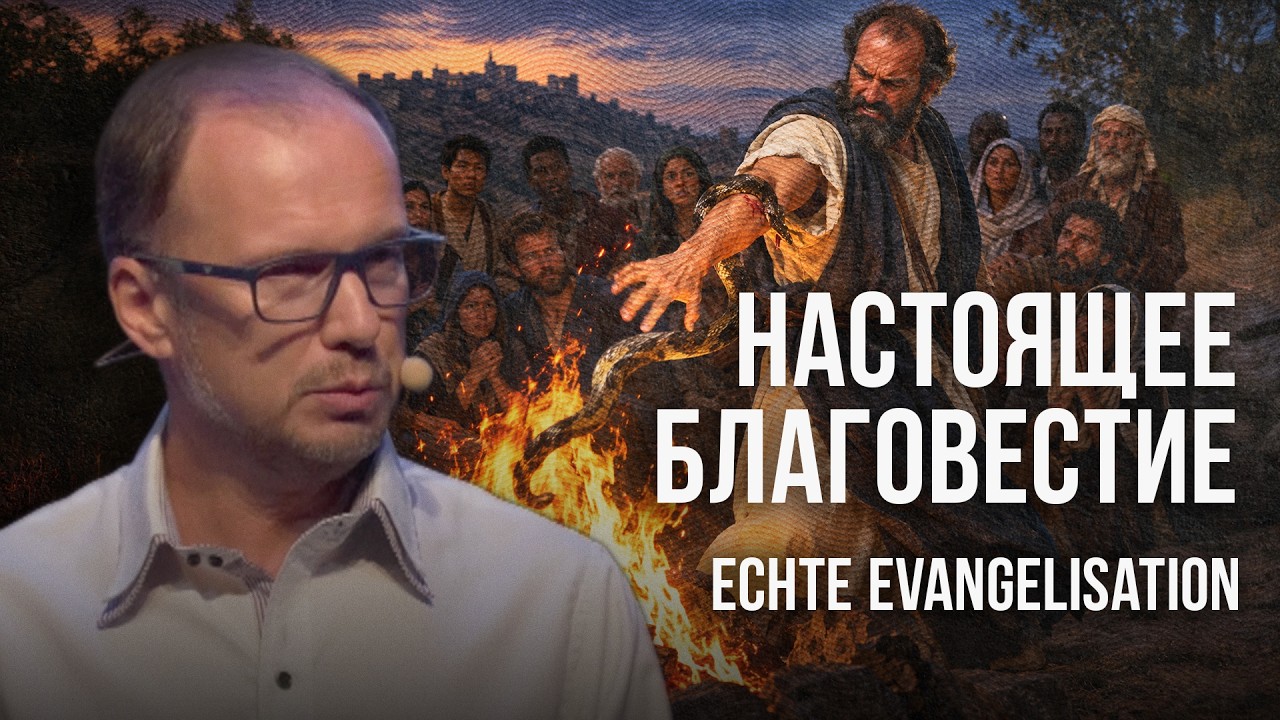 "Настоящее благовестие" // "Echte Evangelisation" Henry Moser