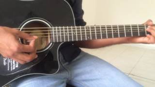 Video thumbnail of "Mandara cheppundo malayalam song guitar cover"