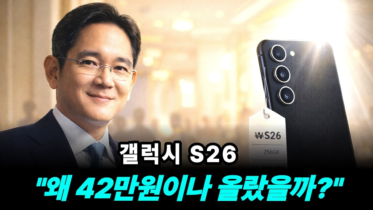 갤럭시 S26 가격 42만원 인상… 사람들이 못 알아챈 이유