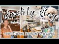 DIY FURNITURE MAKEOVER, PUPPY SHOPPING & DECORATING MY DREAM HOUSE!| Weekly Vlog #6 *furniture flip*