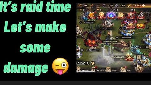 Raid event let’s make some exciting things😉😉 | King of Avalon