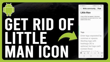 How to Get Rid of Little Man Icon on Screen Android (How to Remove the Human Icon?)