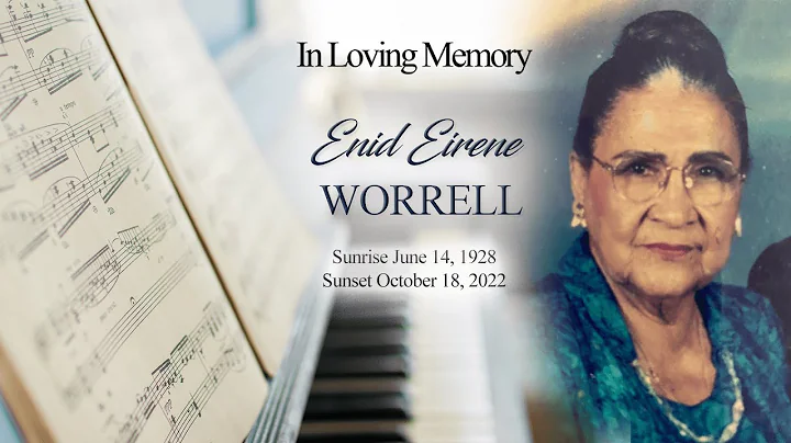 Celebrating the Life of Enid Eirene Worrell