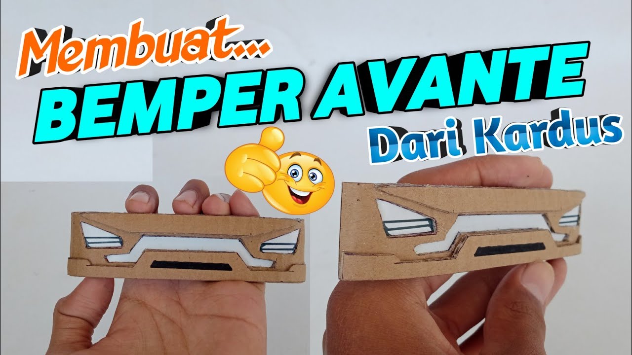 Cara Membuat Bemper Untuk Miniatur Truck Model Avante