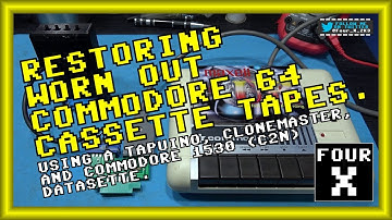 Commodore 64 - Restoring worn out Commodore 64 Cassette Tapes.