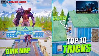 BGMI Top 10 Secret Tips & Tricks LIVIK Map | BGMI 2.8 Update | New Zombie Edge Tips and Tricks Livik