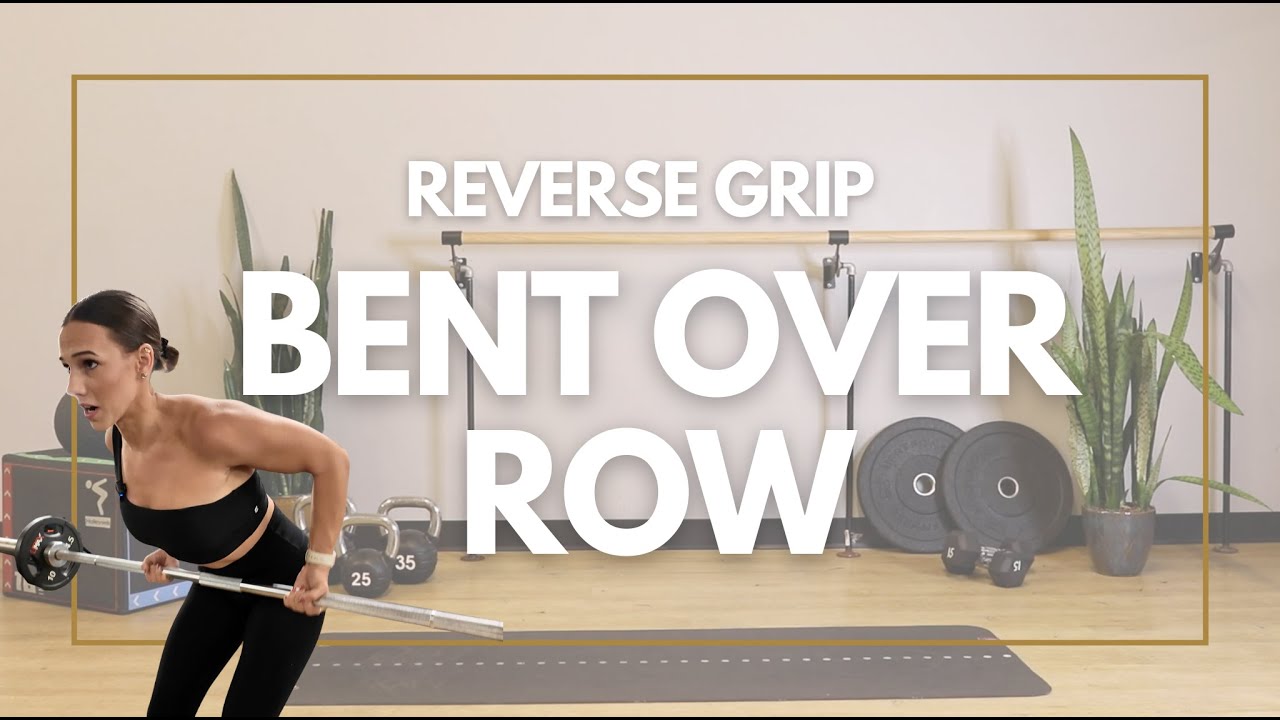 Reverse Grip Barbell Bent Over Row - YouTube