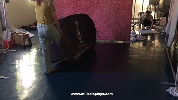 Milin Displays Pop Up A Frame Banner Stand