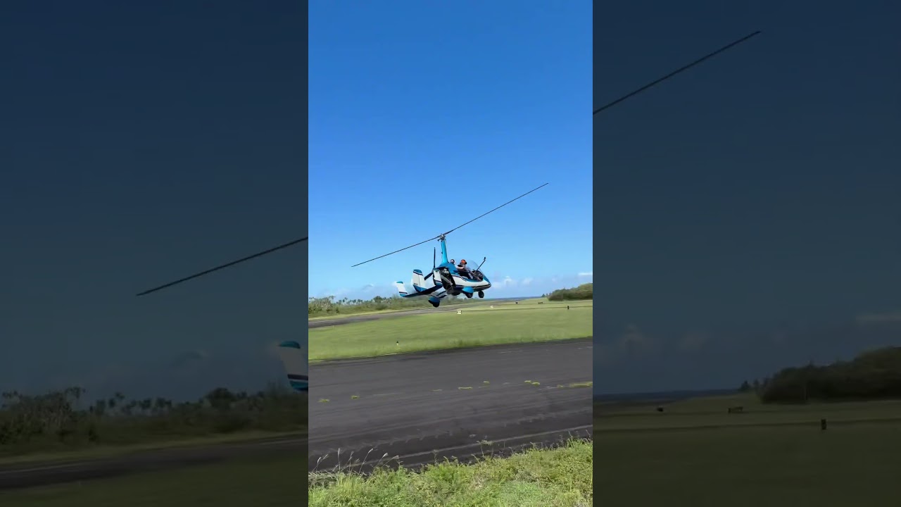 Nothin’ beats zippin’ down the runway in an Autogyro MTO 2017