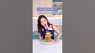 Cheap VS Expensive Burger #shortsfeed @davidmatthew_