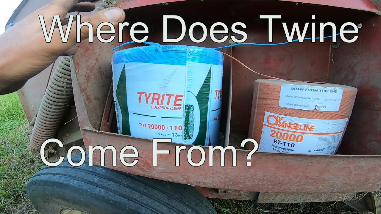 Orange Bailer Twine - 10,000'/Roll —