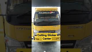 Cutting Sticker Canter Simple Cutting Sticker Canter Simple