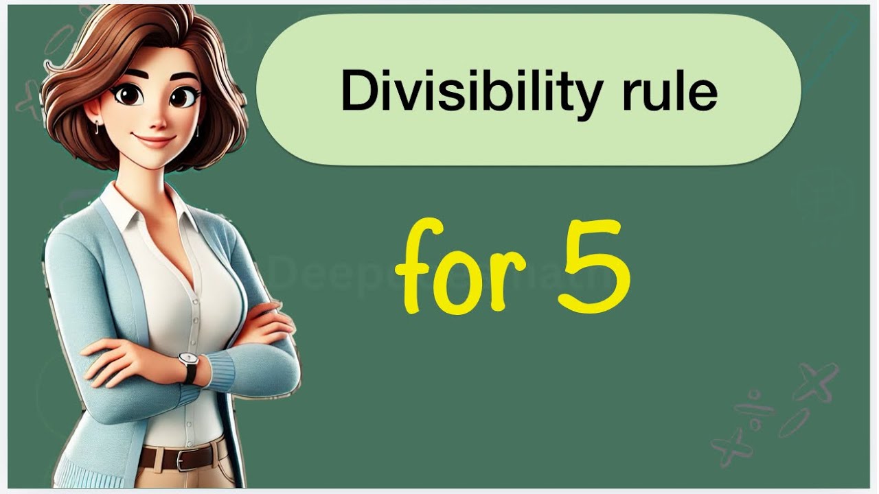 Divisibility Rule of 5 | Explained in Hindi with Examples - YouTube