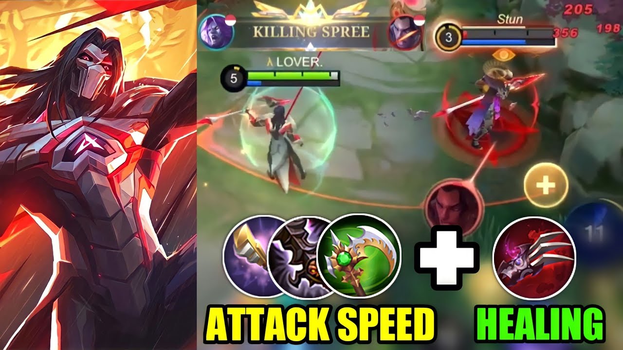 MOSKOV 16 KILL + 11 ASSIST !! ATTACK SPEED AND HEALING BUILD | TOP 1 ...