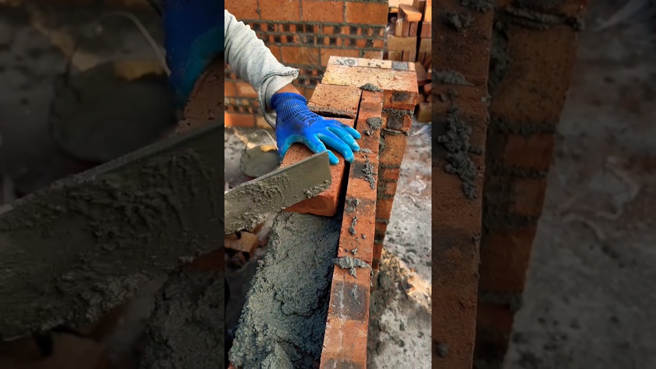 bricks laying expert construction company | building under construction part 2698